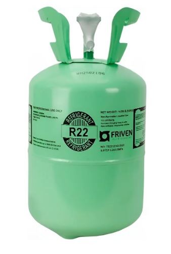 Refri - fluido refrigeracao r22 botija 13,6 kgs friven