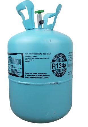 Refri - fluido refrigeracao r134a botija 13,6 kgs friven