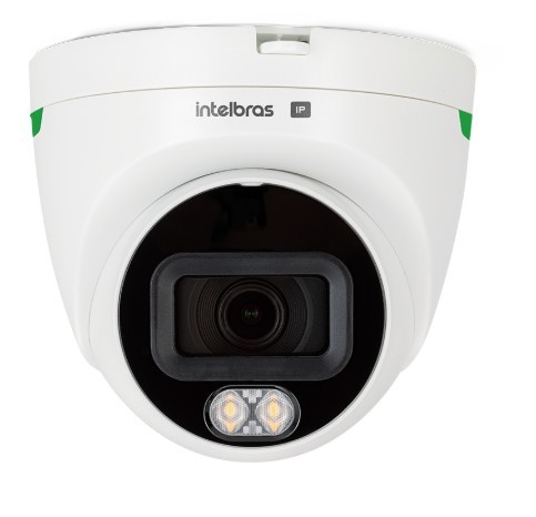 Camera ip poe intelbras 30m vip 3230 d sc ia - super color