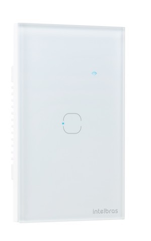 Automacao interruptor inteligente wifi intelbras eiw 1001 touch branco