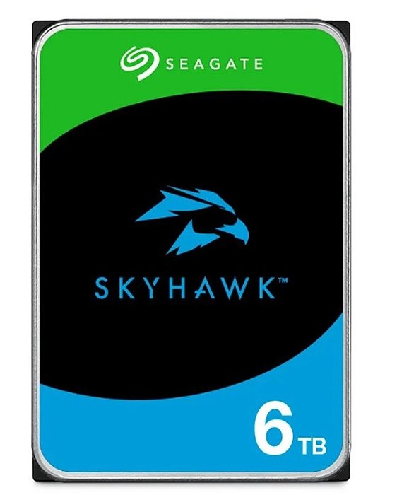 Hd sata seagate 6tb 5400 skyhawk