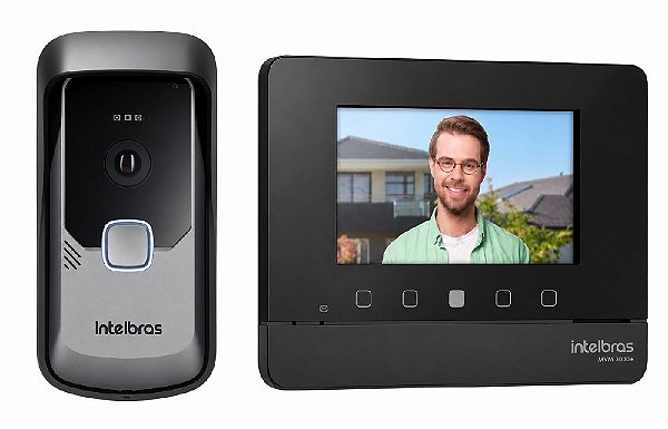 Video porteiro ip intelbras wi-fi mvw 3040+