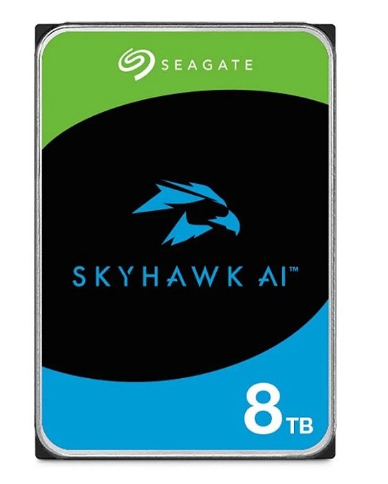 Hd sata seagate 8tb 7200 skyhawk.