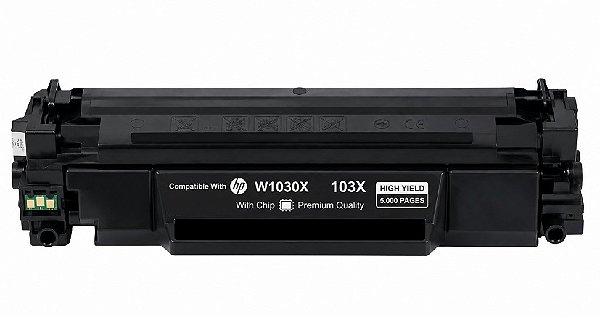 Toner compativel hp w1030x com chip premium