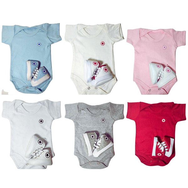 KIT BODY BABY + TENIS STAR