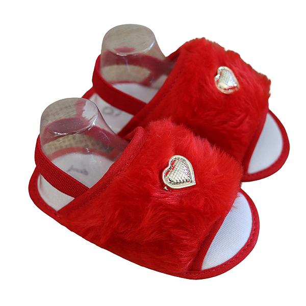 Sandália Pantufa Feminina para Bebê