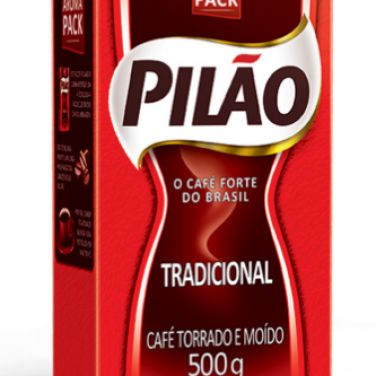 Café Pilão Torrado e Moído Tradicional Vácuo 500g