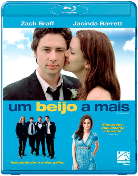 Um Beijo A Mais - Zach Braff Casey Affleck - Lacrado - Blu ray