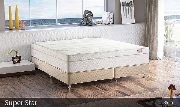 Colchão Super Star - Super Luxo - 35cm de Altura
