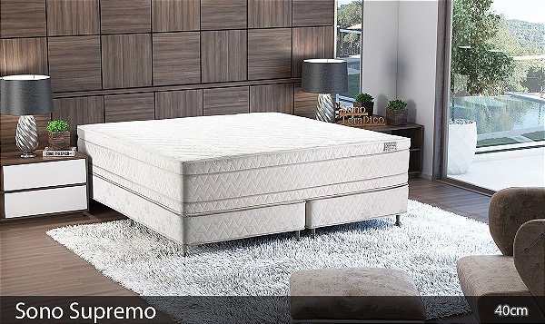 Colchão Sono Supremo - Super Luxo - 40cm de Altura