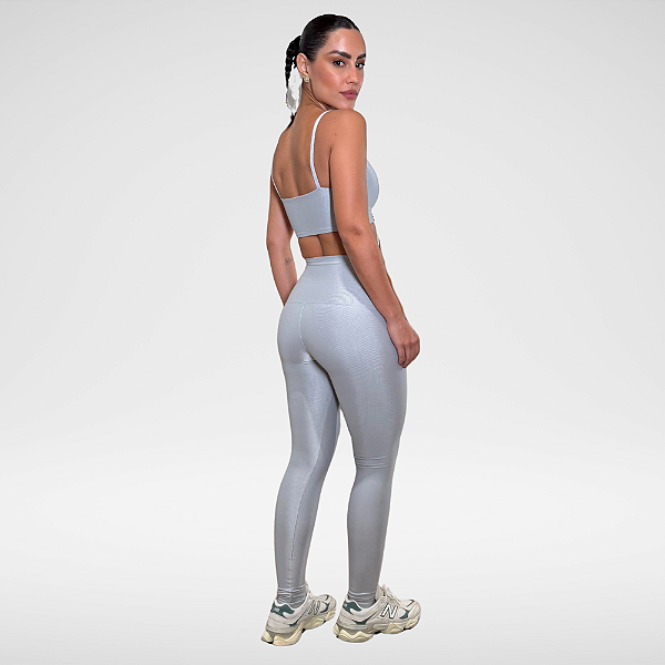CONJUNTO FITNESS CINZA GLOW