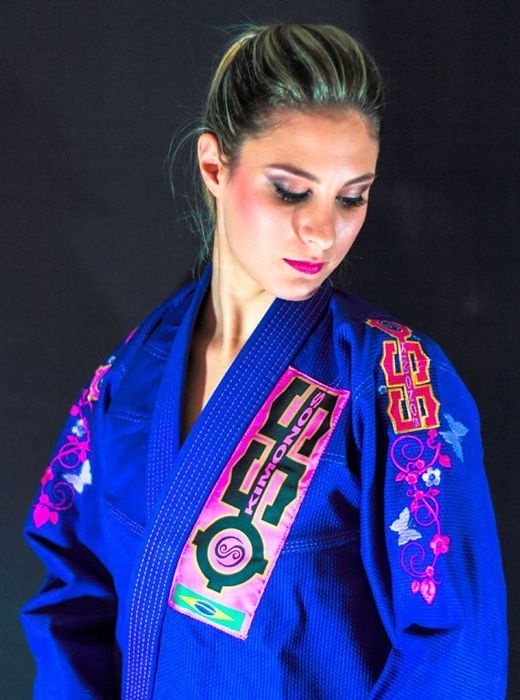 Kimono Competition Feminino Azul - OSS Kimonos