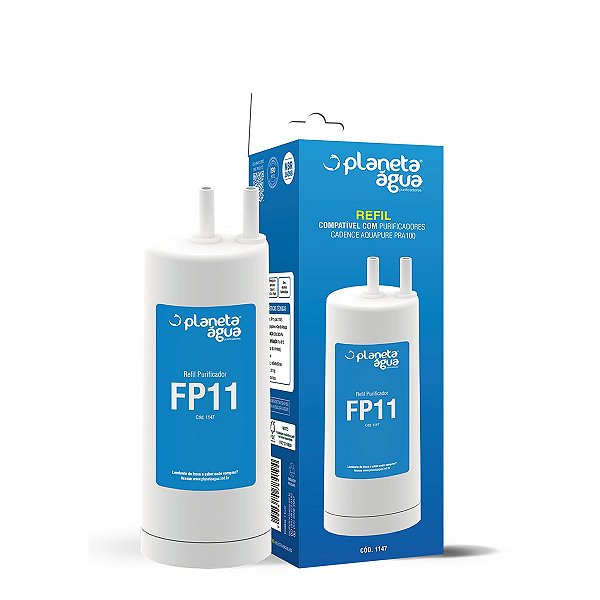 Filtro Refil FP11 Planeta Água Compatível Cadence Aquapure PRA100