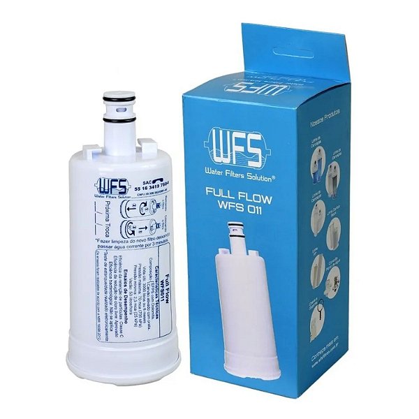 Refil Filtro Full Flow Wfs 011Para Purificador de Água Compatível Esmaltec aqua 7