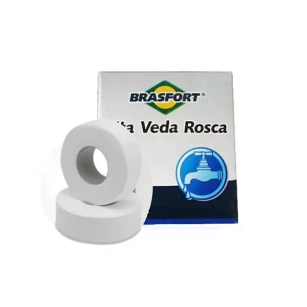 Fita Veda Rosca 18mm x 5mt - Brasfort