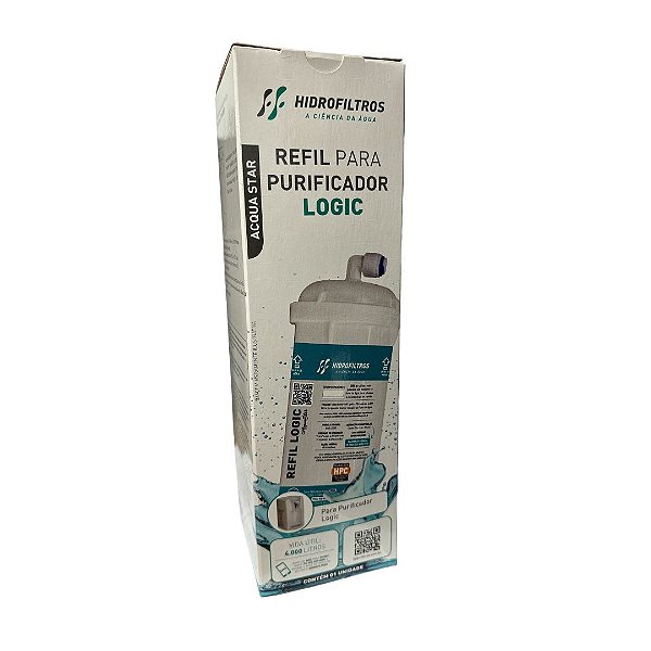 Refil para Purificador de Água Logic e Belliere