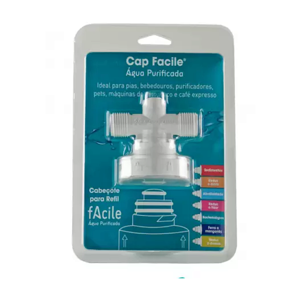 Cap Facile Engate Rápido Branco - Hidrofiltros