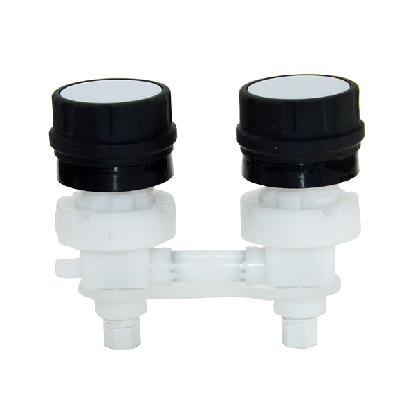 Registro Torneira C/Manoplas Para Purificadores Soft Everest