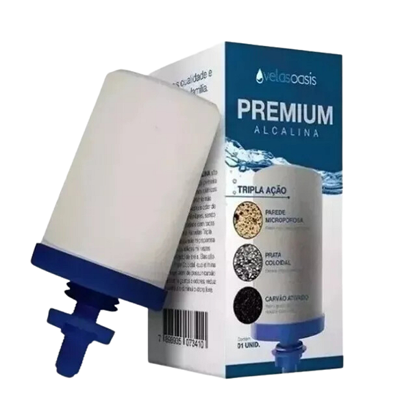 Vela Para Filtro Barro Alcalina Tripla Ação Premium