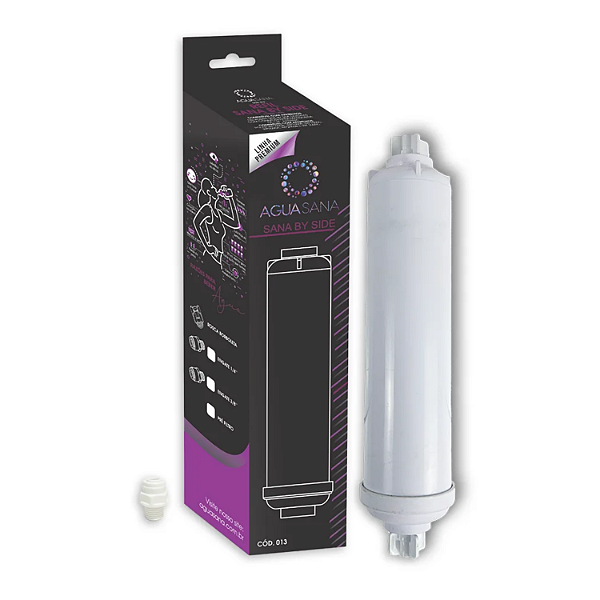 Refil Filtro SANA BY SIDE para Purificador Polar T33 e Geladeira Side By Side Compatível