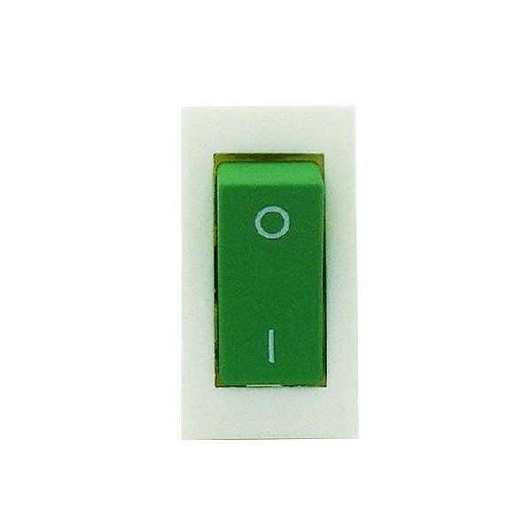 Botão Interruptor Tecla Verde Motor da Pá Refresqueira IBBL BBS 1 e 2