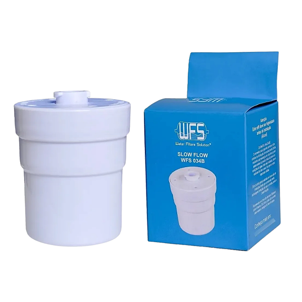 Refil Wfs034b Slow Flow P/ Purificador Compatível Purifc Branco