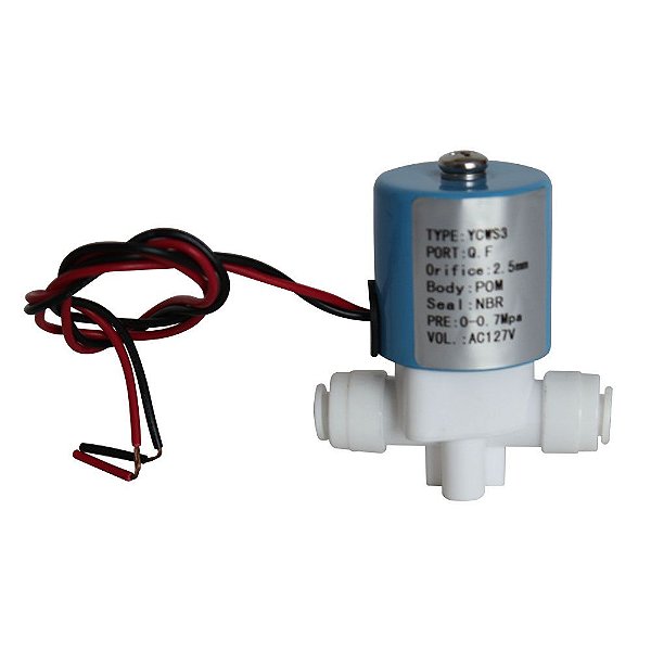 Válvula Solenoide 115V 2.5mm Bebedouro Cânovas