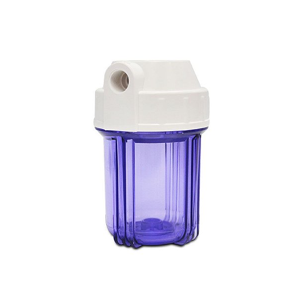 Carcaça Transparente De 5" De Altura - Conexão 1/2"