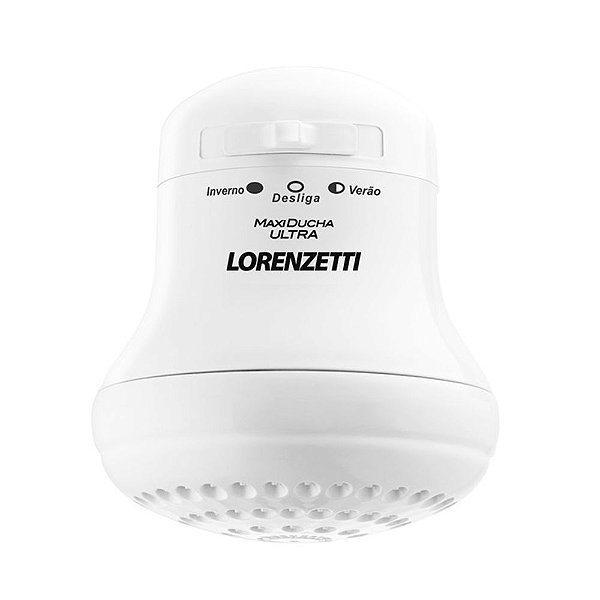 Chuveiro Elétrico Multitemperatura Maxi Ducha Ultra Branco 5500W 220V Lorenzetti