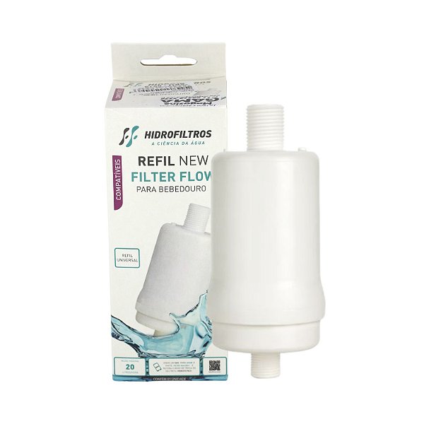 Refil Filtro Bebedouro New Filter Flow