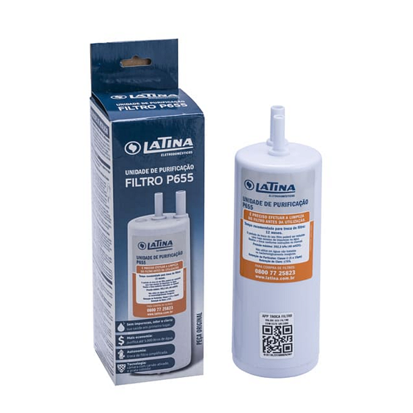Refil Filtro P655 Para Purificador de Água Latina (Original)