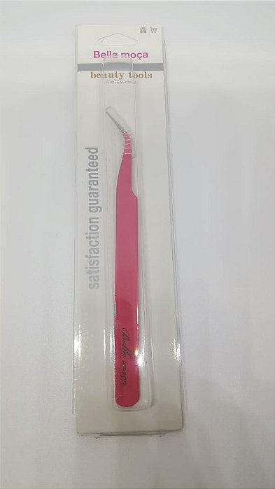 Pinça Bella Moça - Reta ESD 12 - Rosa