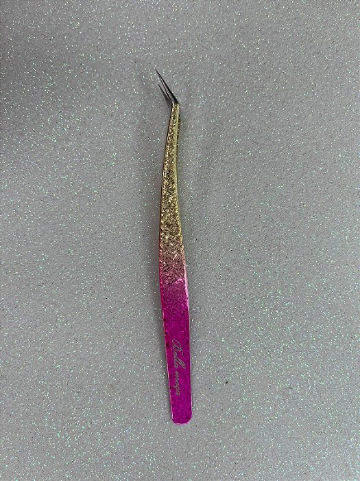 Pinça BM Gradiente Volume Russo FINA dourada