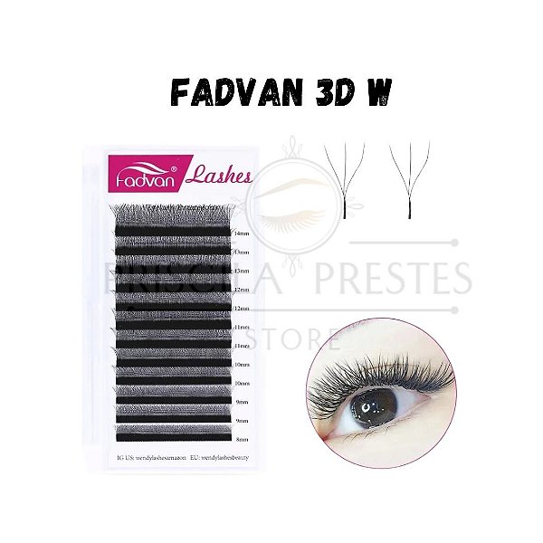 Cílios Fadvan 3D 0.07D