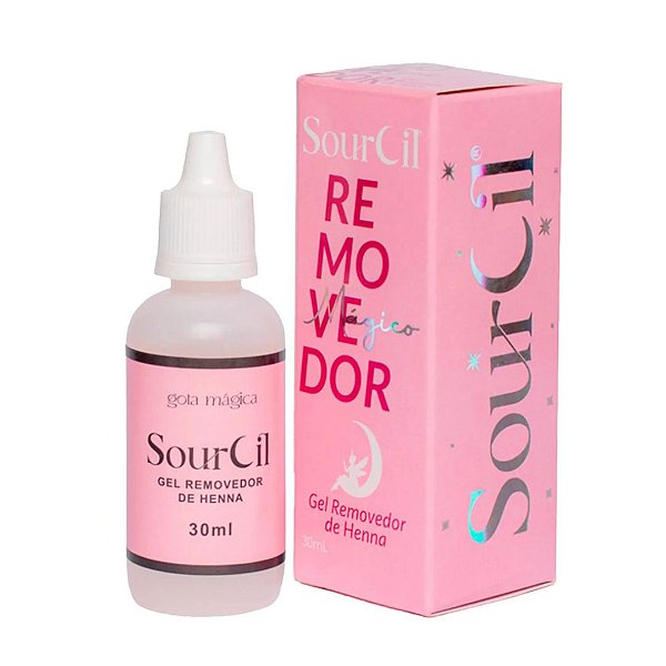 Removedor de Henna Sourcil para Sobrancelhas 30ml