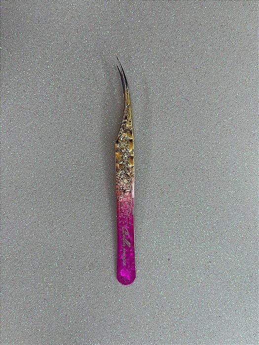 Pinça BM Gradiente Golfinho Dourada