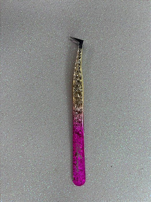 Pinça BM Gradiente Volume Russo dourada