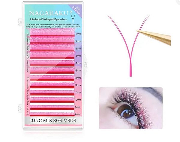 Cílios Nagaraku Y Rosa