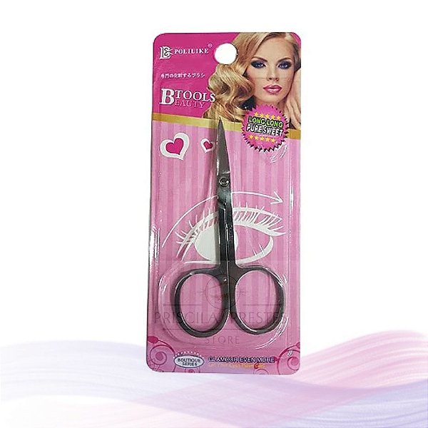 Tesoura para sobrancelha simples