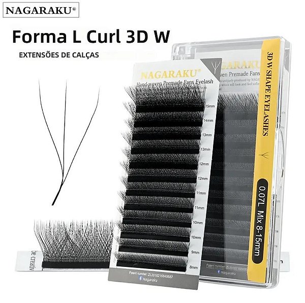 Cílios Nagaraku W 3D 0.07L