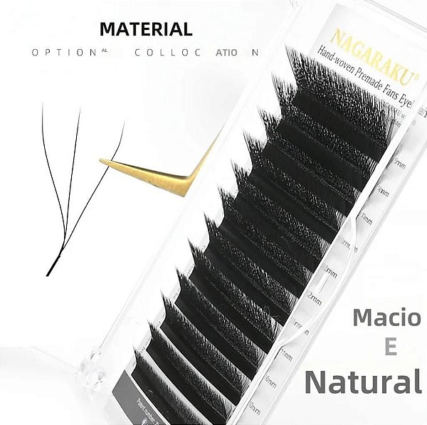 Cílios Nagaraku 3D 0.07DD Mix 8/12