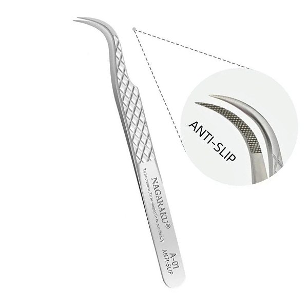 Pinça Nagaraku A-01 Diamantada