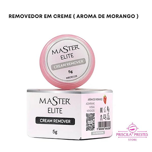 Removedor Master Elite Cream Morango 5g