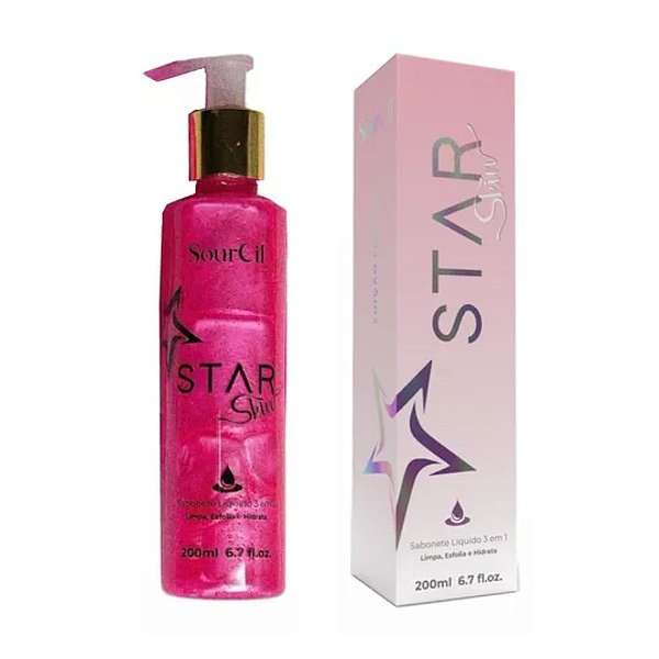 Sabonete Facial Sourcil Star Skin 200ml