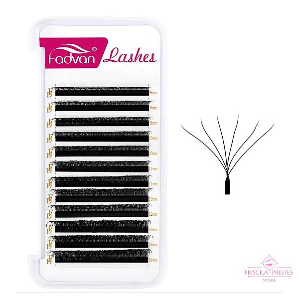 Cílios Fadvan 6D - 0.07D