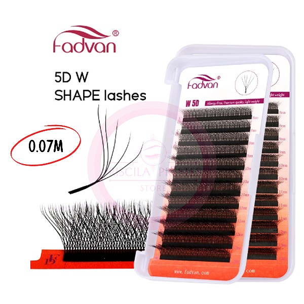 Cílios FADVAN 5D 0.07M