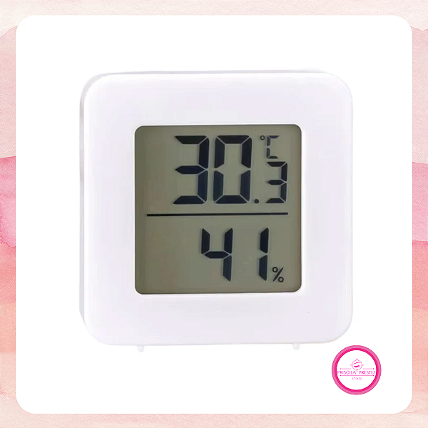 Higrômetro Portátil Branco