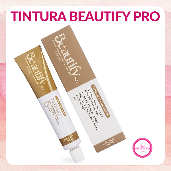 Tintura Beautify Pro Castanho Claro