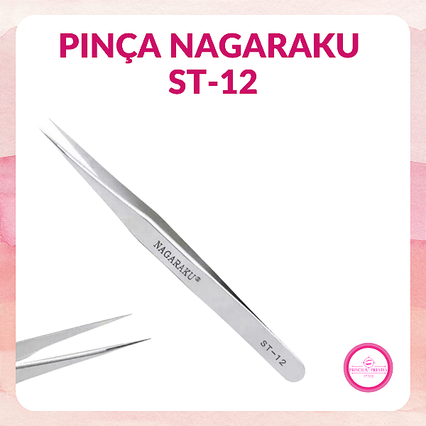 Pinça Vetus Reta ST12 Prata