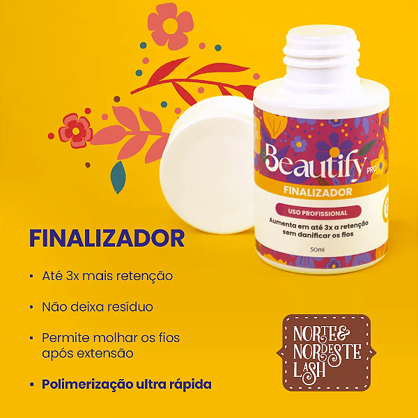 Finalizador Norte Nordeste Lash Beautify Pro - 50ml